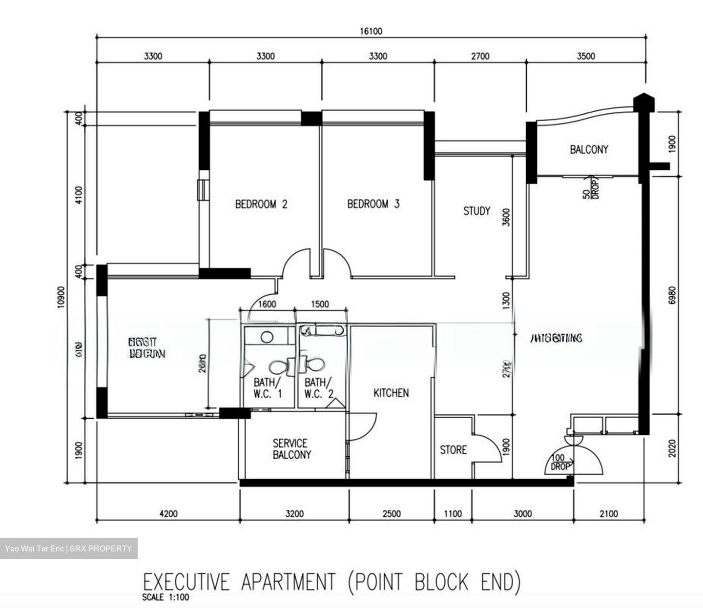 Blk 115 Ho Ching Road (Jurong West), HDB Executive #585415371
